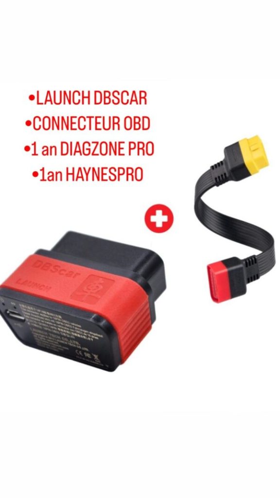 Launch Dbscar avec Haynespro et OBD