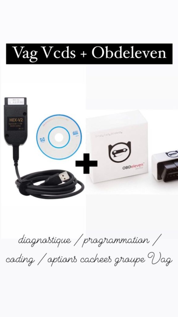 PACK : vag vcds + obdeleven