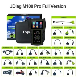 M100 Pro full scanner professionnel motocycle