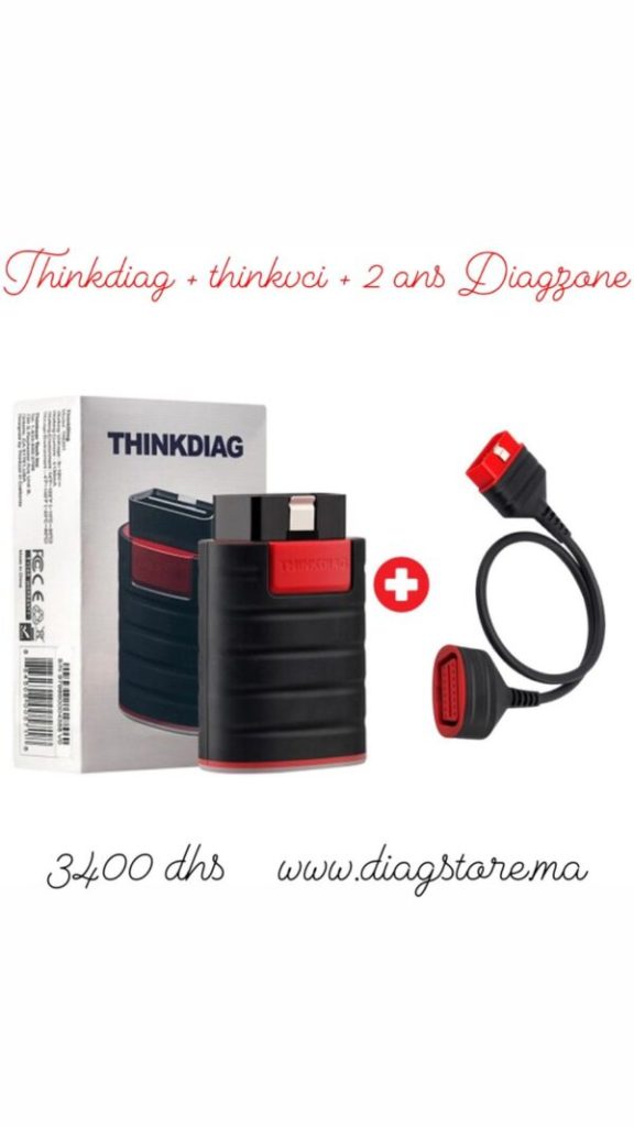 Thinkdiag avec cable ThinkVci
