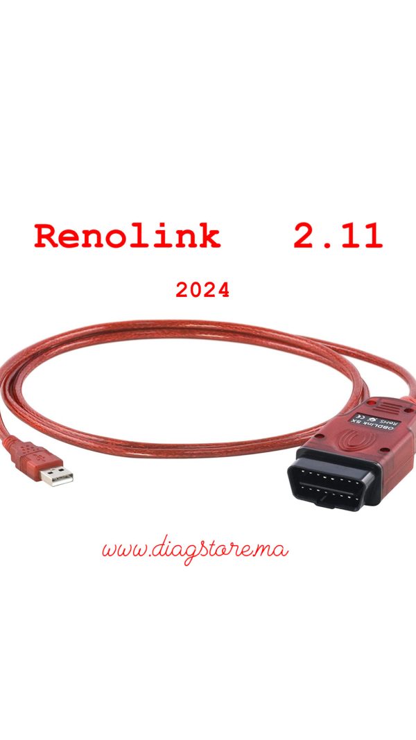 Renolink 1.87 OBD Pour Scanner PRO ECU - Chine OBD2, USB