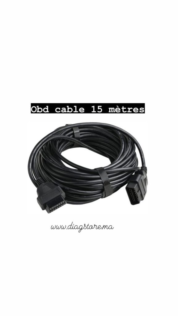 Cable OBD 15 mètre