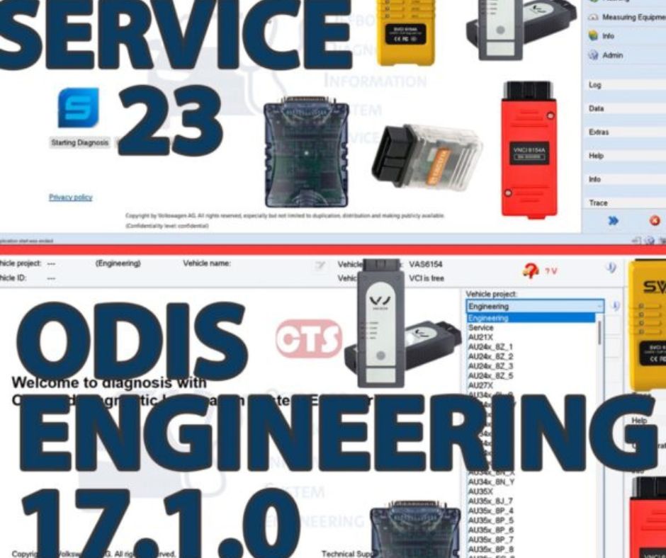 Odis 23 et engenering 17 avec etka et elsa
