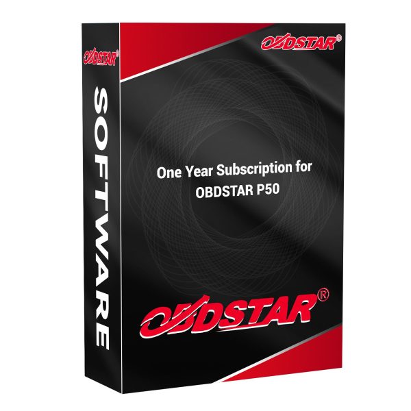 UPDATE 1 YEAR OBDSTAR P50 mise à jour