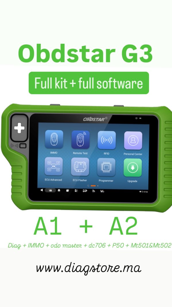 Obdstar G3 full kit + full software