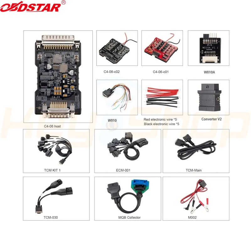 OBDSTAR RH850/V850 Adapter Kit Full Set