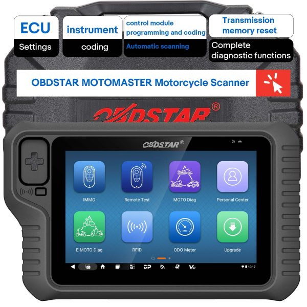 Outil de diagnostic MOTOMASTER STD – OBDSTAR