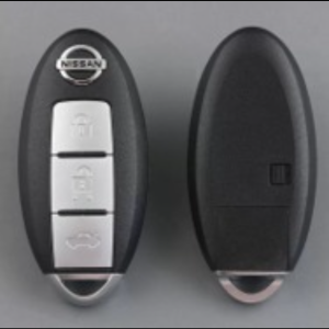 Nissan 3button remote key with trunk button 4A chip 433mhz