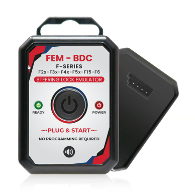 MK3 Émulateur de verrouillage de direction ESL ELV pour Cooper F-Series FEM/BDC avec son de verrouillage, aucune programmation requise Plug and Play. F-Series FEM/BDC F2x, F3x/FEM, · F15, F16, F4x