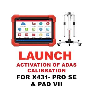 Activation du calibrage ADAS pour X-431 PROSE & PAD VII